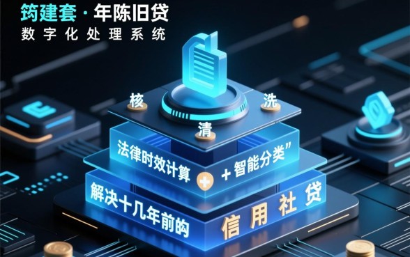 十几年前的信用社贷款银行怎么处理