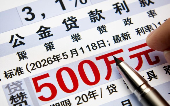 公积金贷款50万20年每月还多少
