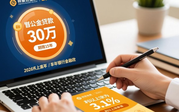 公积金贷款30万15年每月还多少