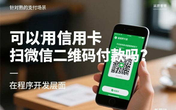 可以用信用卡扫微信二维码付款吗,怎么操作手续费多少 可以用信用卡扫微信二维码付款吗