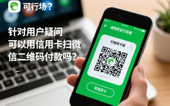 可以用信用卡扫微信二维码付款吗,怎么操作手续费多少 可以用信用卡扫微信二维码付款吗