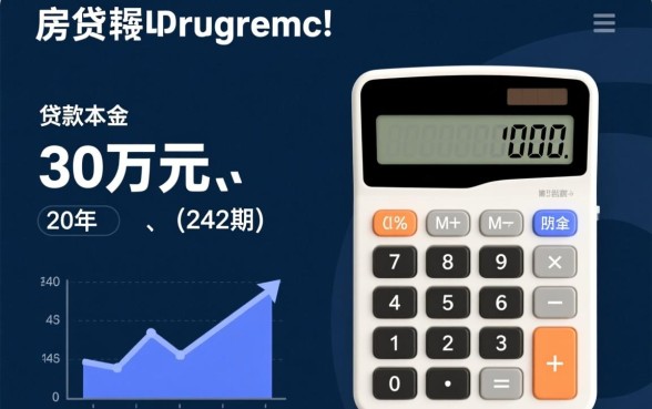 商业贷款30万20年每月还多少