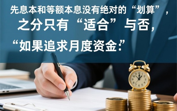 贷款先息后本和等额本息哪个划算,哪个更省钱? 贷款先息后本和等额本息哪个划算