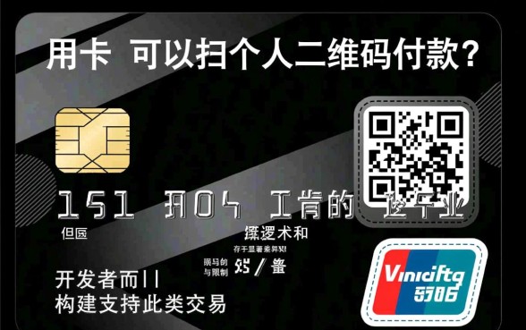 信用卡可以扫个人二维码付款吗