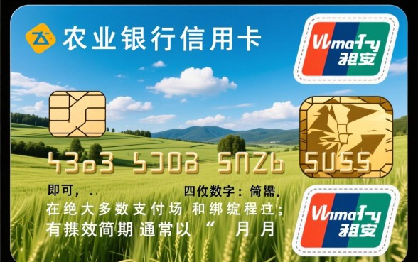 农业银行信用卡有效期怎么输入