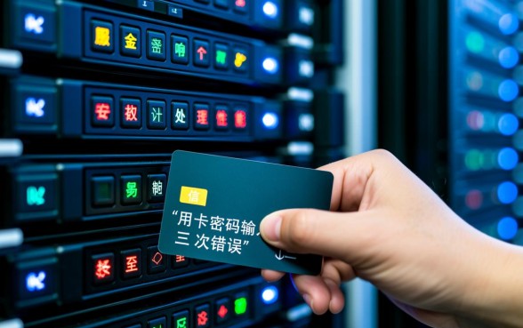 信用卡密码输入三次错误怎么办