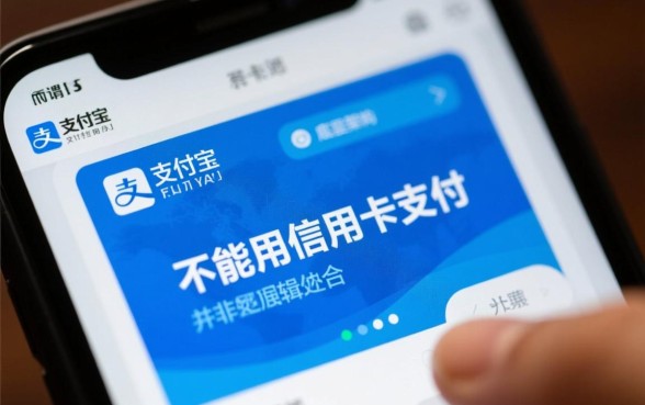 为什么支付宝不能用信用卡支付