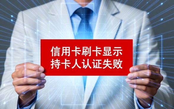 信用卡刷卡显示持卡人认证失败怎么办