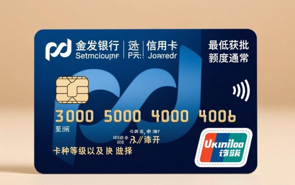 浦发银行信用卡最低额度是多少