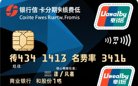 哪个银行信用卡分期手续费最低