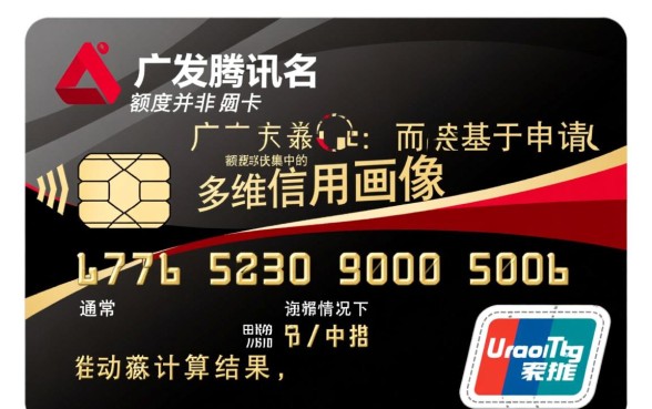 广发腾讯联名信用卡额度是多少