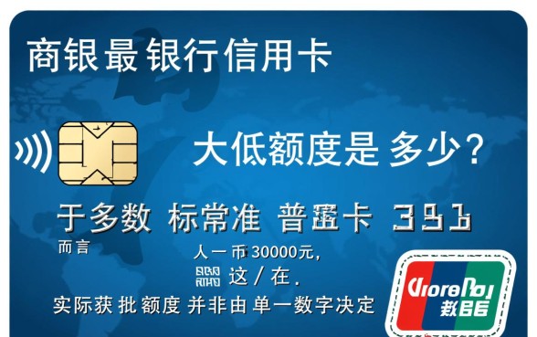 招商银行信用卡最低额度是多少