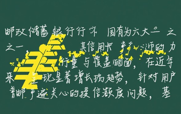 邮政银行信用卡额度一般是多少
