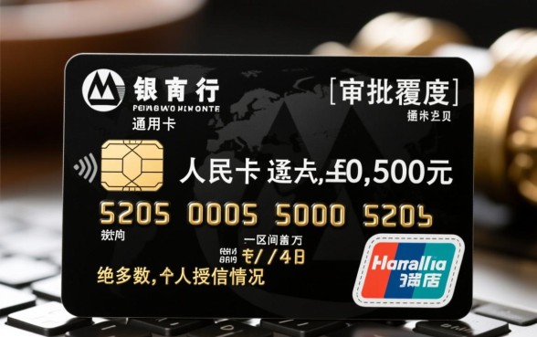 招商银行信用卡额度一般是多少