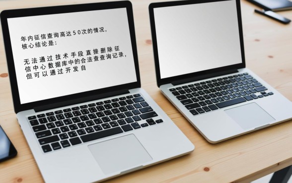 一年内征信查询50次怎么消除