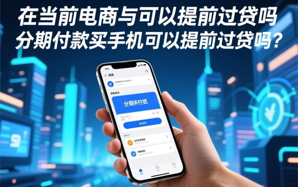 分期付款买手机可以提前还款吗,提前还款有违约金吗? 分期付款买手机可以提前还款吗