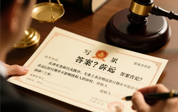 欠条上没写还款日期可以起诉吗