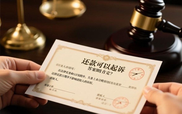 欠条上没写还款日期可以起诉吗