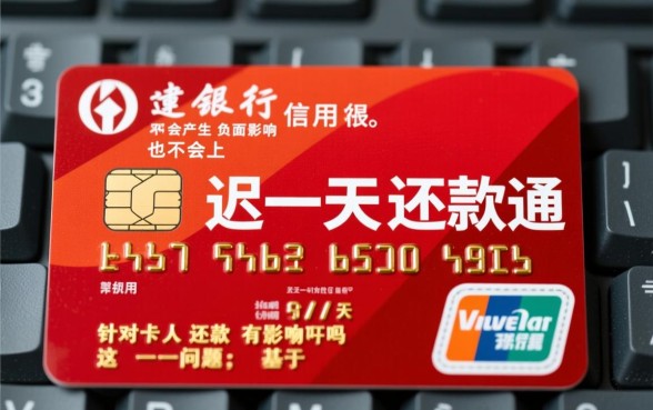 建行信用卡迟一天还款有影响吗,逾期一天怎么办 建行信用卡迟一天还款有影响吗