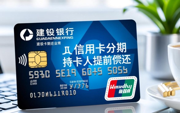 建行信用卡分期可以提前还款吗