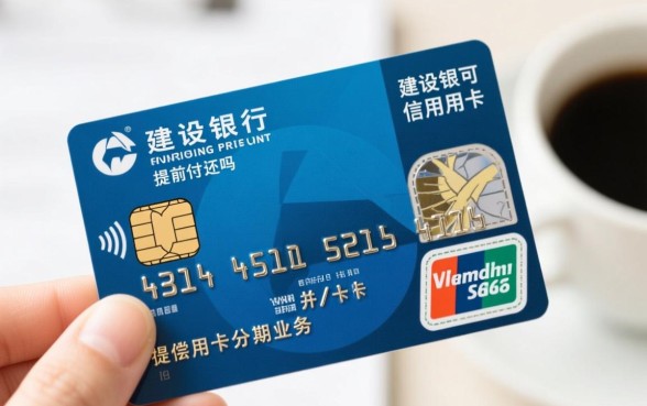 建行信用卡分期可以提前还款吗