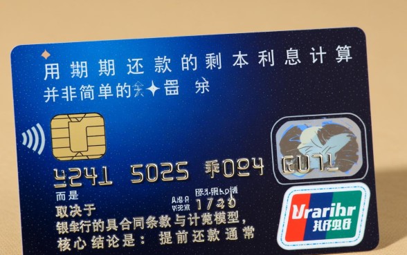 信用卡分期提前还款利息怎么算