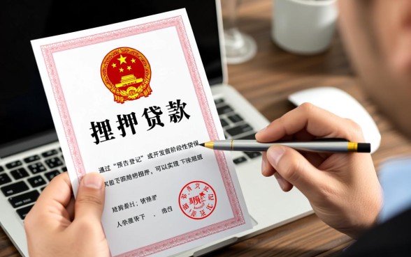 房产证还没下来可以抵押贷款吗