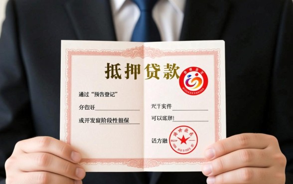 房产证还没下来可以抵押贷款吗