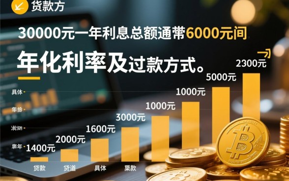 贷款30000一年有多少利息