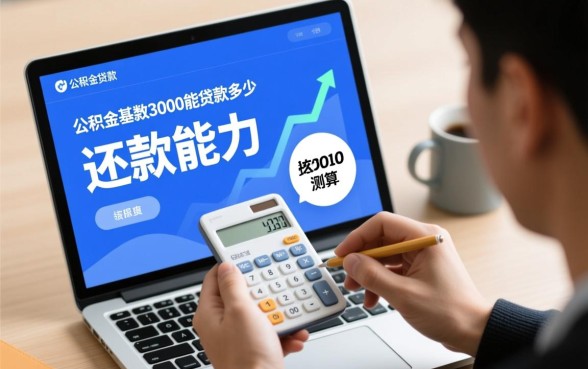 公积金基数3000能贷款多少