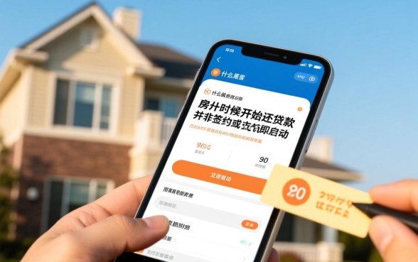 贷款买期房什么时候开始还贷款