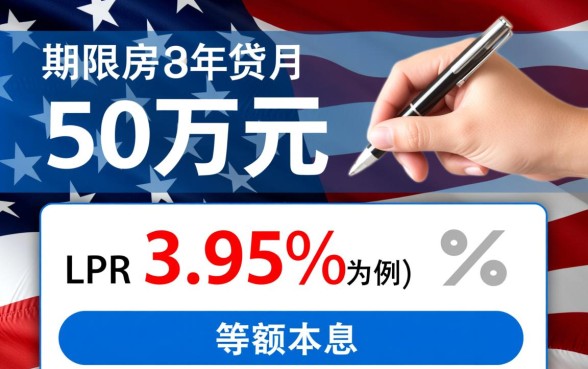 买房贷款50万30年月供多少