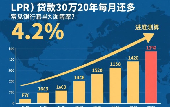 贷款30万还20年每月还多少