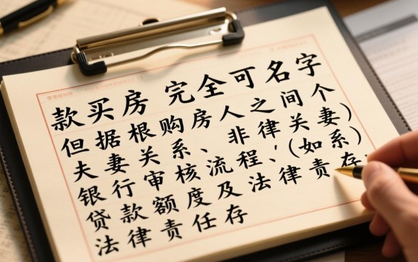 贷款买房可以写两个人的名字吗