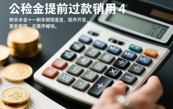 公积金贷款提前还款利息怎么算