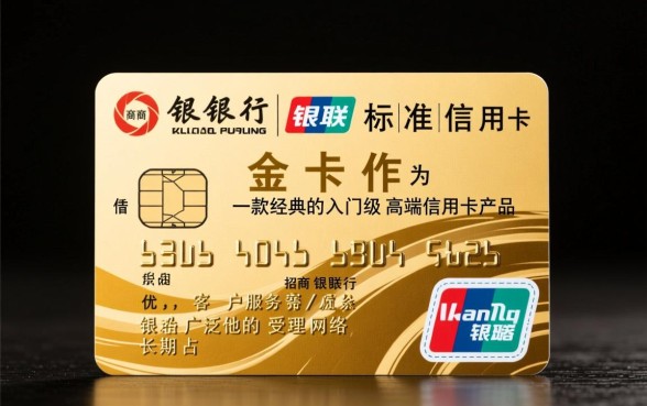 招商银行银联标准信用卡金卡年费多少