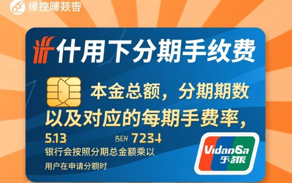 平安信用卡分期手续费怎么算
