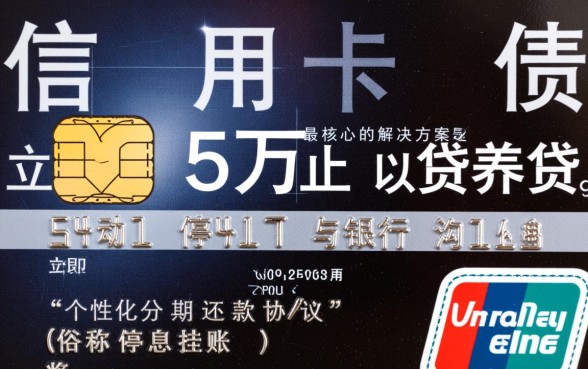 信用卡欠5万无力偿还怎么办