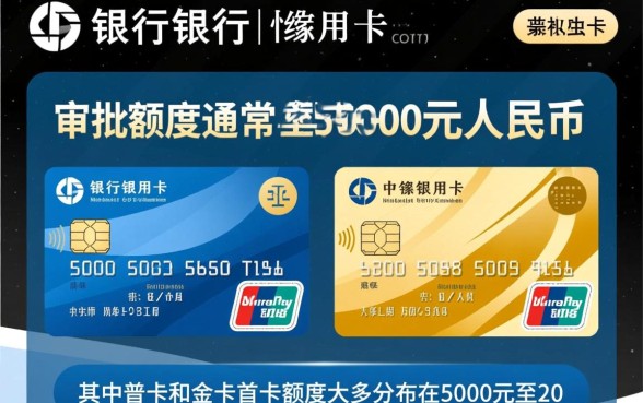 中原银行信用卡额度一般多少