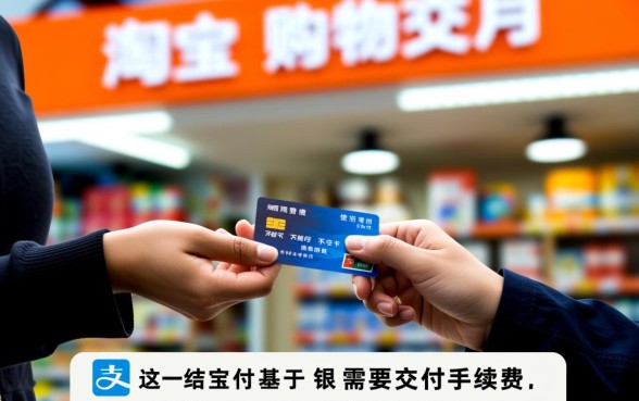 淘宝用信用卡支付要手续费吗