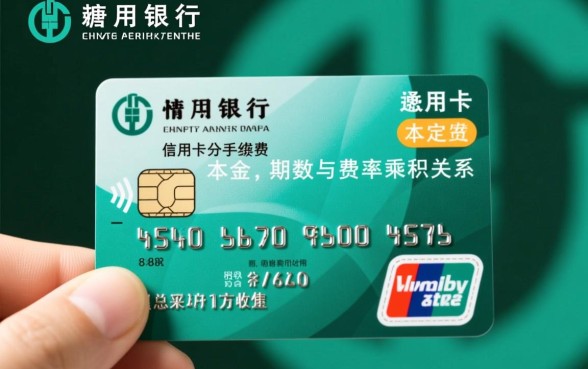 农行信用卡分期手续费怎么算