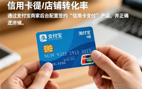 淘宝卖家怎么开通信用卡支付