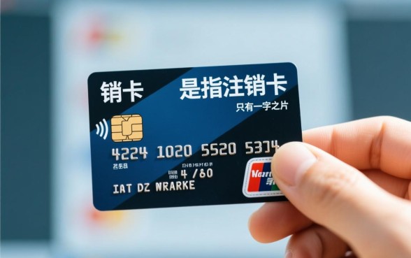 信用卡销户和销卡有什么区别
