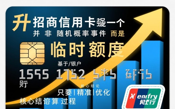 招商信用卡临时额度怎么申请