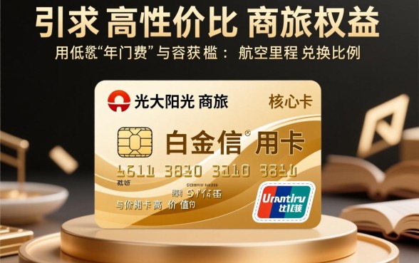 光大阳光商旅白金信用卡年费怎么免