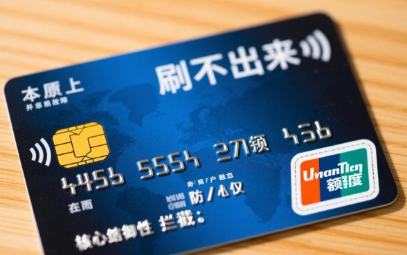 为什么信用卡有额度刷不出来