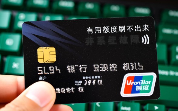 为什么信用卡有额度刷不出来