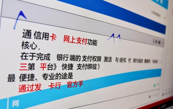 信用卡怎么开通网上支付功能