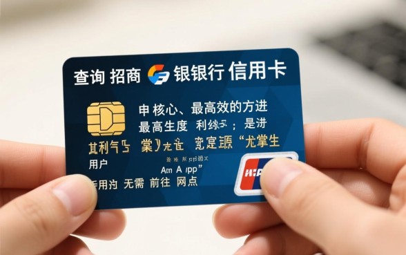 招商银行信用卡申请进度怎么查