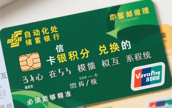 邮政储蓄银行信用卡积分怎么兑换